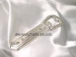 012 Z/A belt bottle opener in silver plated