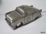 P916 Zinc alloy sheriff car money box